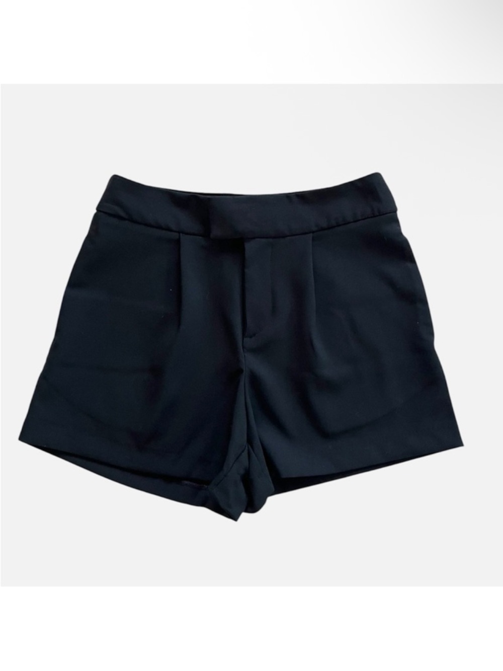 a new day Women's High Waist Black Shorts casual